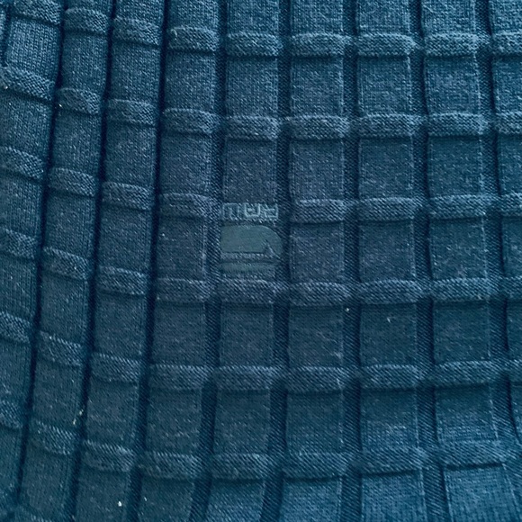 G-Star Raw Dark Blue Turtleneck Sweater with Textured Pattern - Picture 5 of 7